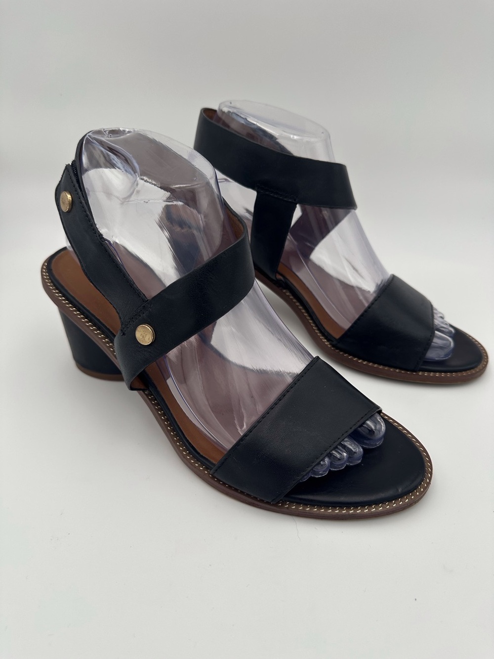 Franco Sarto BARCA Ankle Strap Leather Sandals Women’s Size 7.5